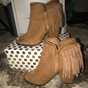 Fringe Booties
